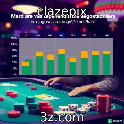 Comportamento de apostadores brasileiros em jogos de cassino online